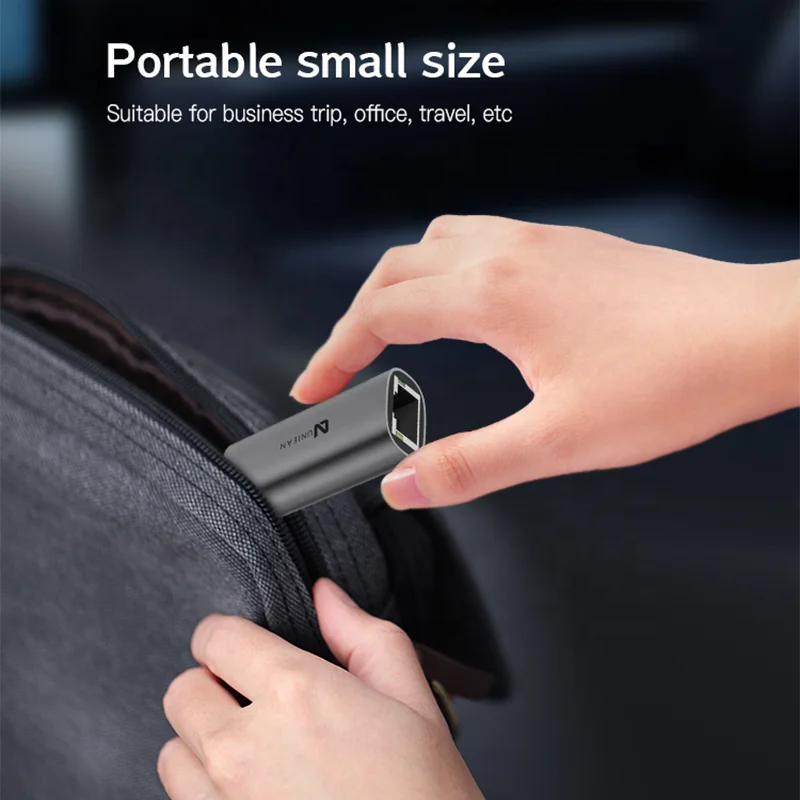 Высококачественный гигабитный сетевой адаптер USB 3 0 к RJ45 Ethernet 1000M для настольного