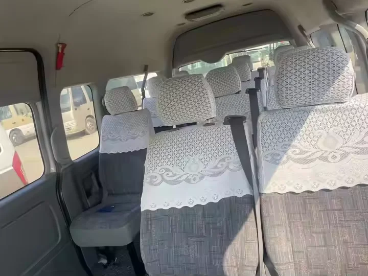 Used China toyota Hiace Mini Bus 13 Seats Van Equipped With Gasoline Engine and Ready for Adventure Sale