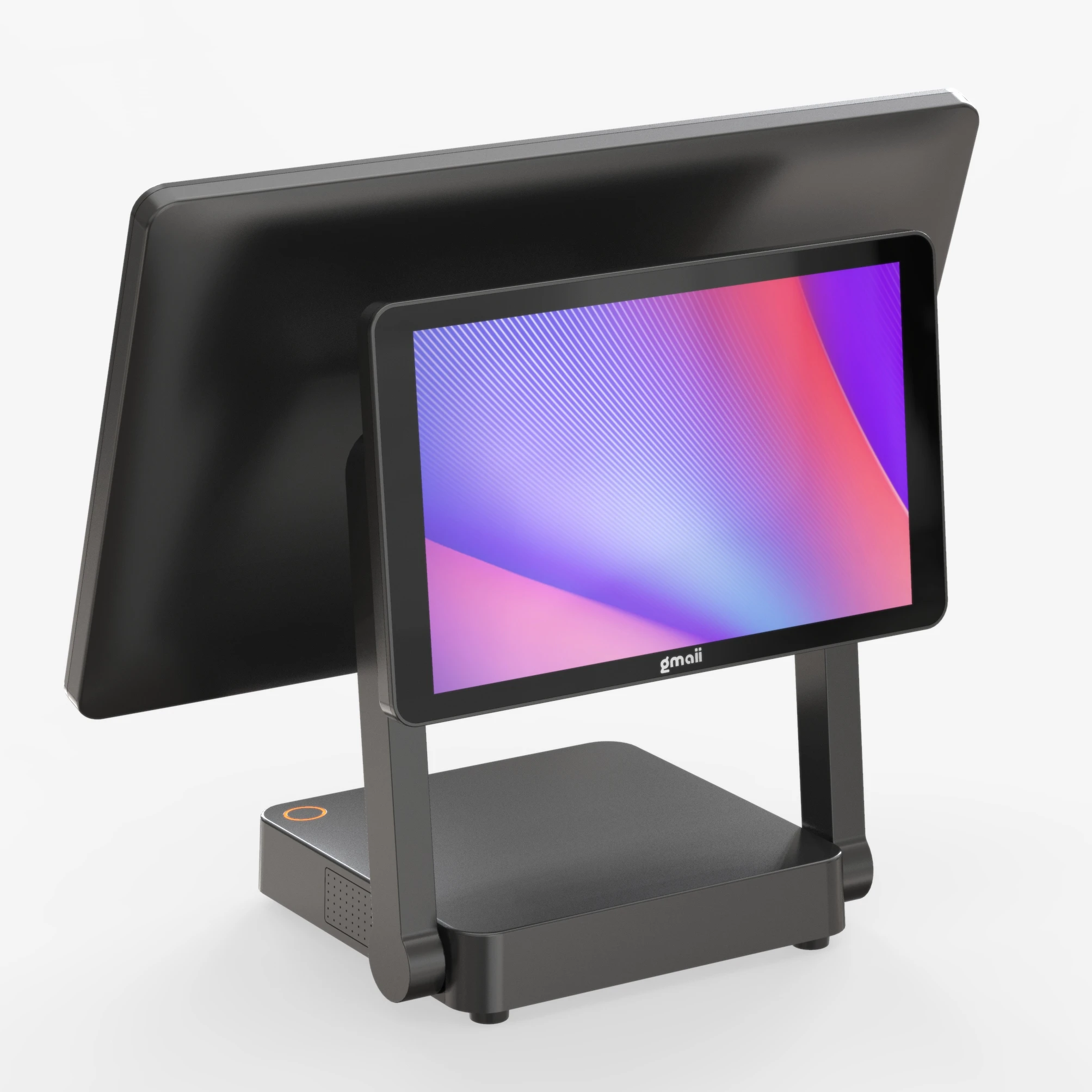 Gmaii 2022 новый двойной экран емкостный сенсорный android 11 smart pos машина android smart pos все в одном smart payment pos