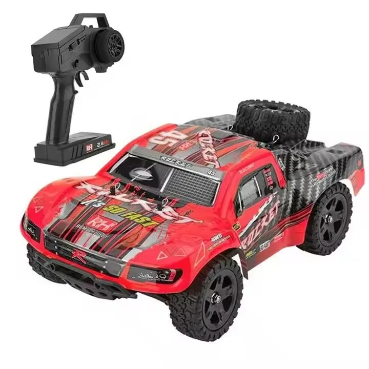 REMO хобби 1625 ракета 2 4 г 4x4 4wd 1:16 Металлические Водонепроницаемые электрические высокоскоростные игрушки бесщеточный Радиоуправляемый автомобиль грузовик с коротким курсом