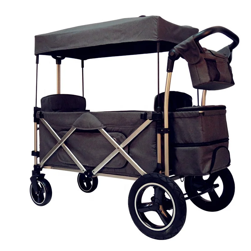 2020 Alum Multi-Functional Foldable World Class Wagon for folding kids stroller wagon baby with CE