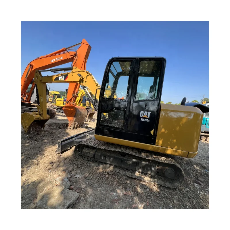 5.5ton caterpillar import small good condition 90% new used mini excavator cat