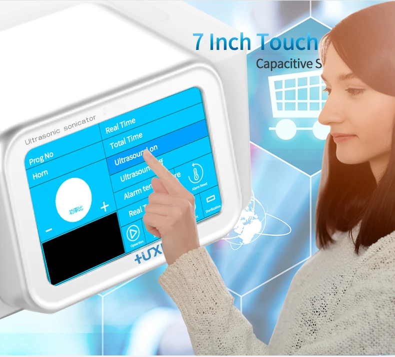 Настольный Ультразвуковой миксер 1200 Вт, гомогенизатор, соникатор