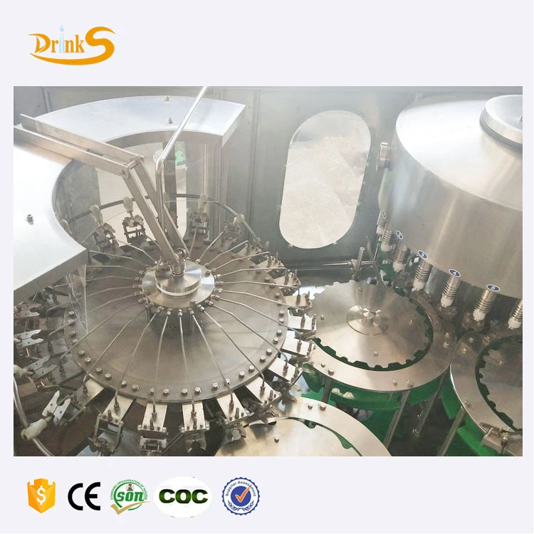 Small Factory Full Automatic 3IN1 Complete Plastic Small Bottled Drinking Mineral Water Filling Production Water Bottling Line