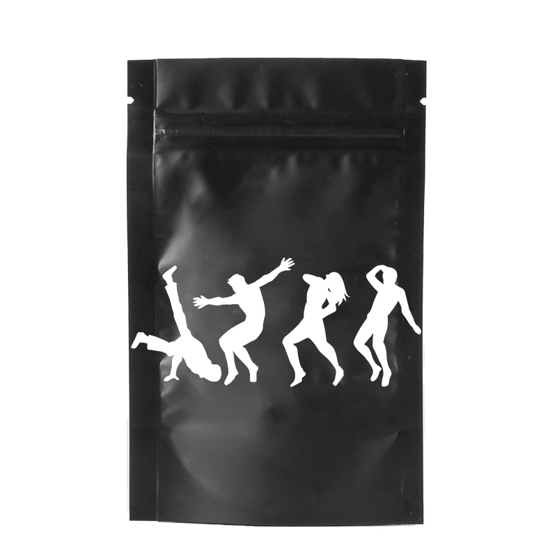 Custom Printed Transparent Small Special Shaped Design Pouches Plastic Zip Lock Bags 7 gram Mylar Bag