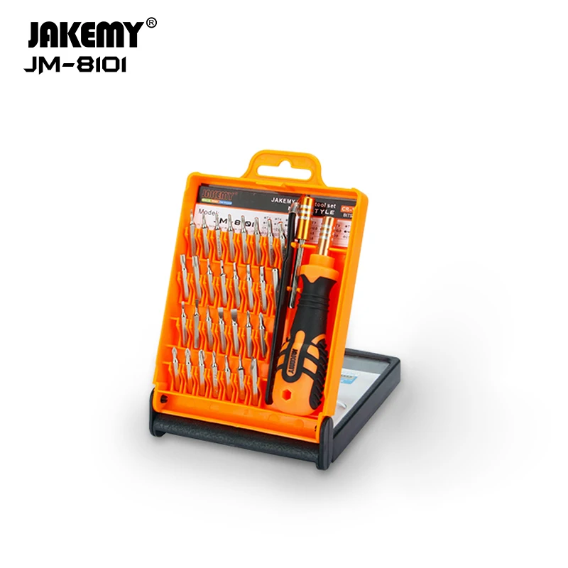 JAKEMY JM-8101 33 in 1 Precise Screwdriver Set Professional Magnetic Repair Tool Kit for Phone Computer PC Camera Watch Laptop