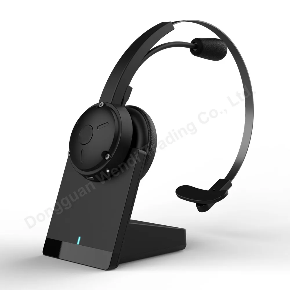 wireless BT5.0 Telephone Headphone headband Enhances For Call Center Headset With microphone