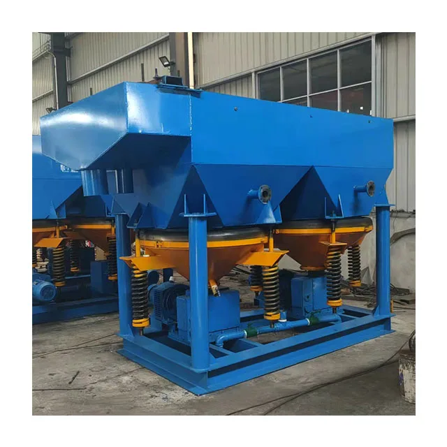 High Cost-Effective Gold Diamond Benefication Mineral Concentrator Sawtooth Wave Jig Machine