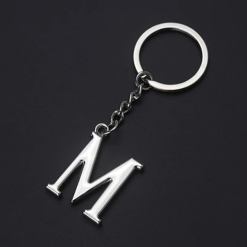 Creative case English Letter Key Chain Europe and the United States Hot Souvenir Gift Key Chain Name Letter Pendant