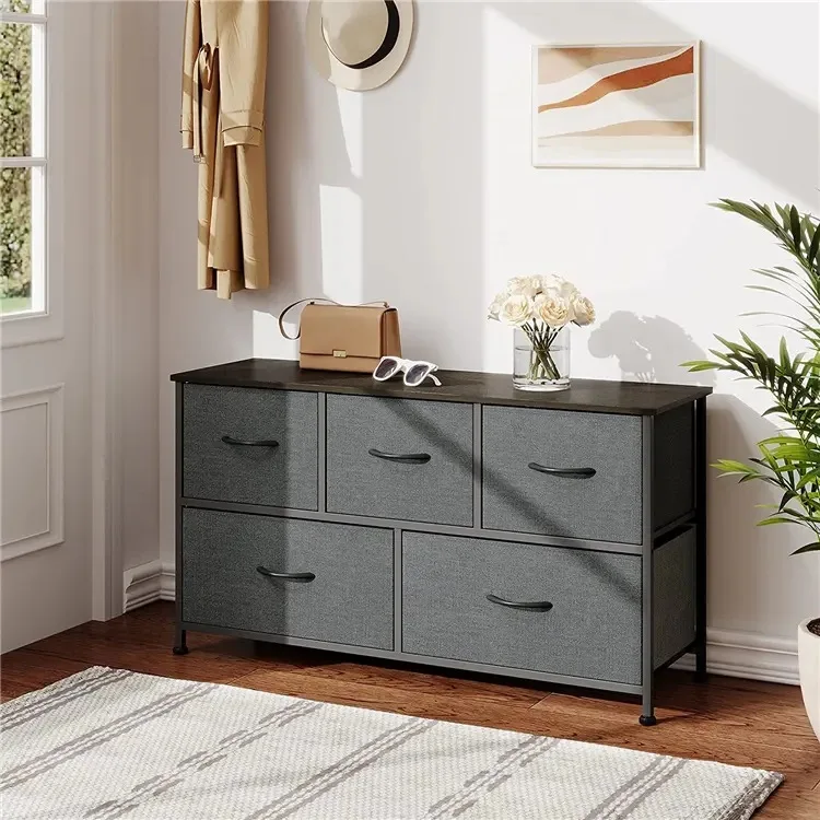 Modern Bedroom Furniture Storage 5 Drawers Chest Of Drawer Dressers For Bedroom Cabinet