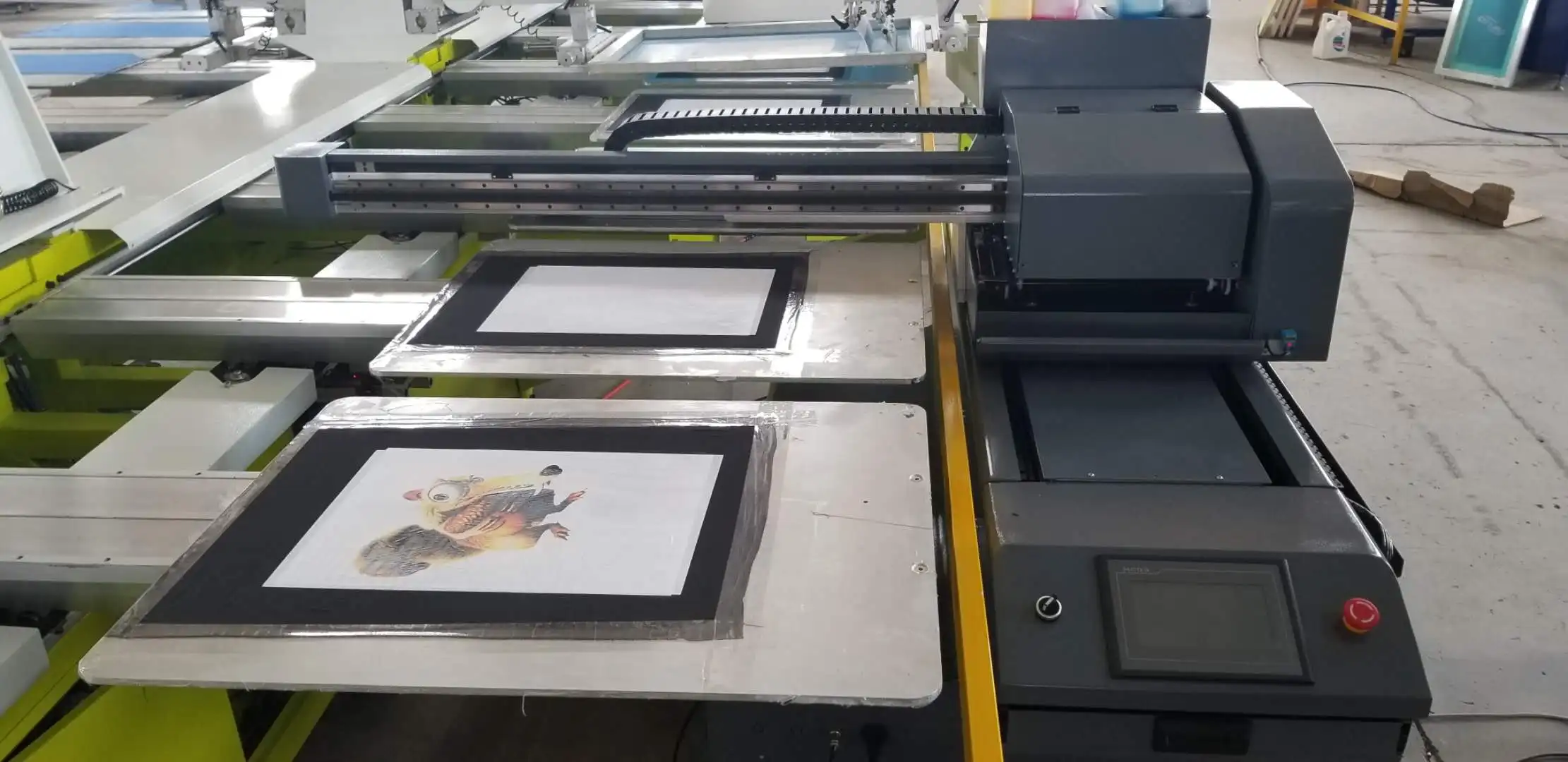 Anajet industrial digital inkjet t shirt printing machine
