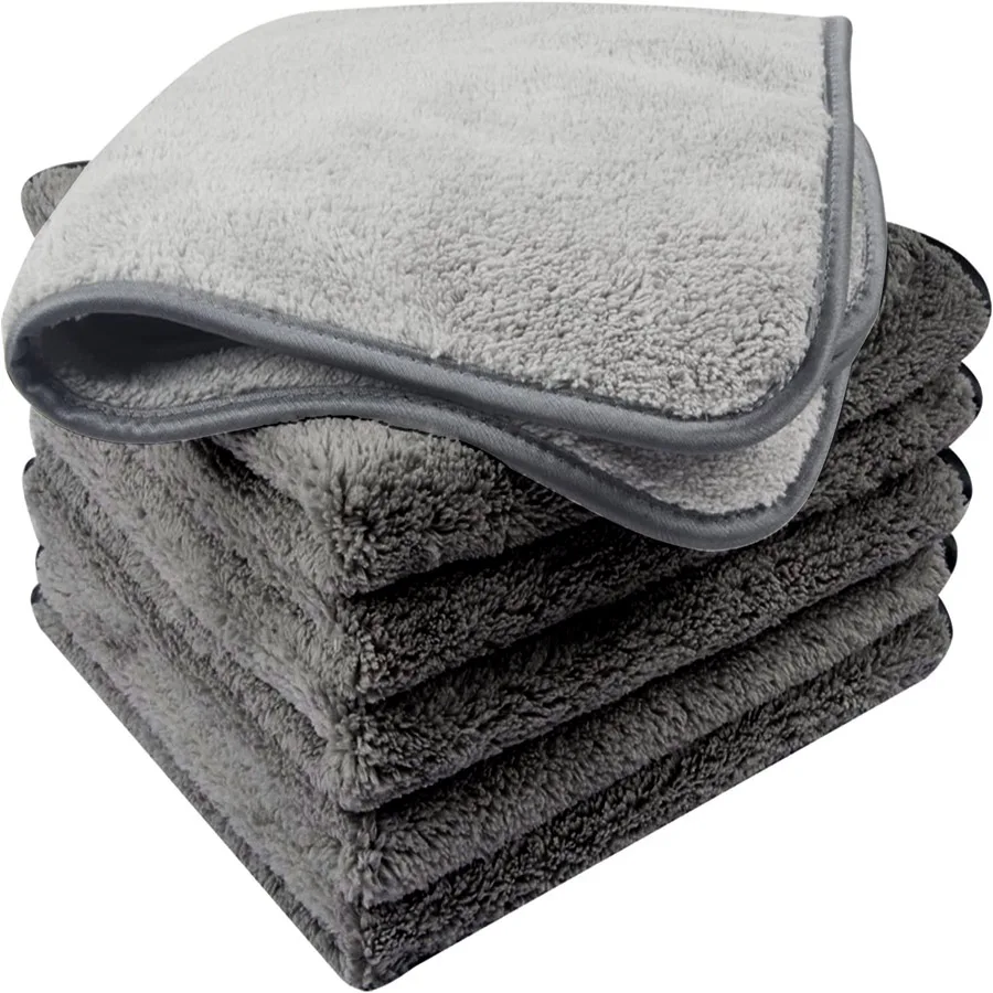 Специальное предложение 380 Gsm плюшевая салфетка из микрофибры для Сушки автомобиля