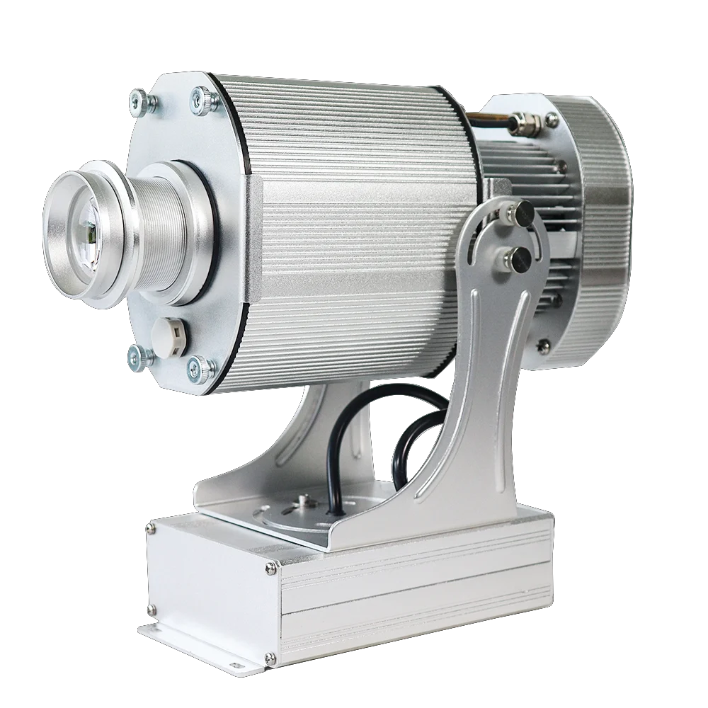 Outdoor Christmas Projector 80 Watt Logo Projector Led Rotating Advertising Gobo Projector Lights