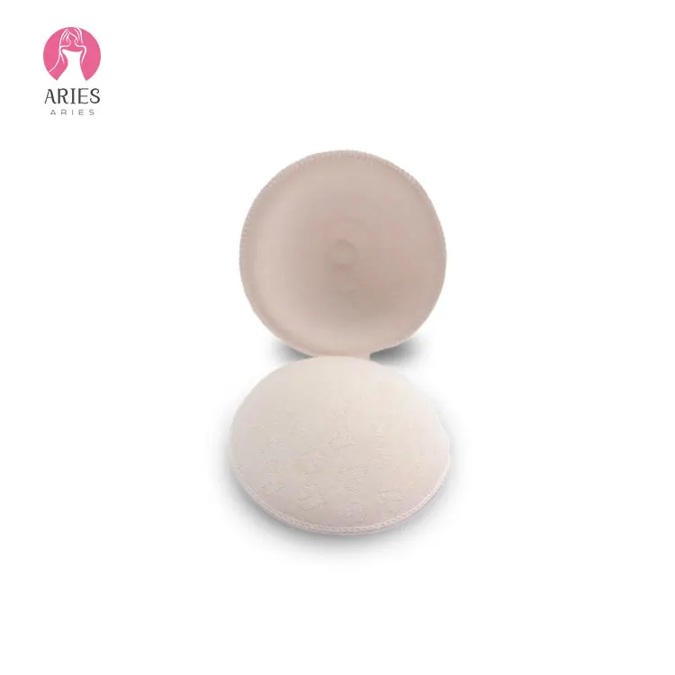 
RD02-06 Amazon hot selling bamboo waterproof reusable washable nursing breast pads 