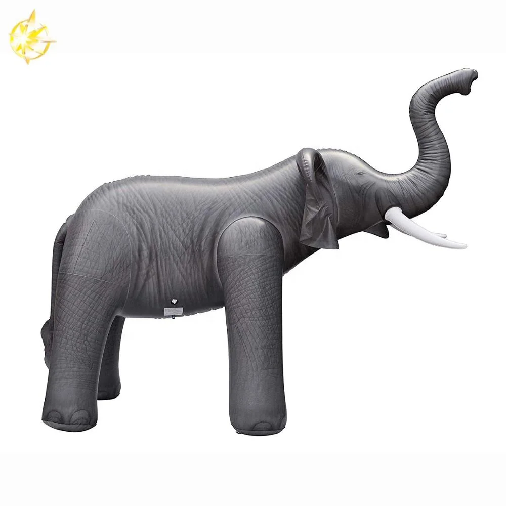 Hight Quality big Inflatable Realistic Elephant Animal Toy
