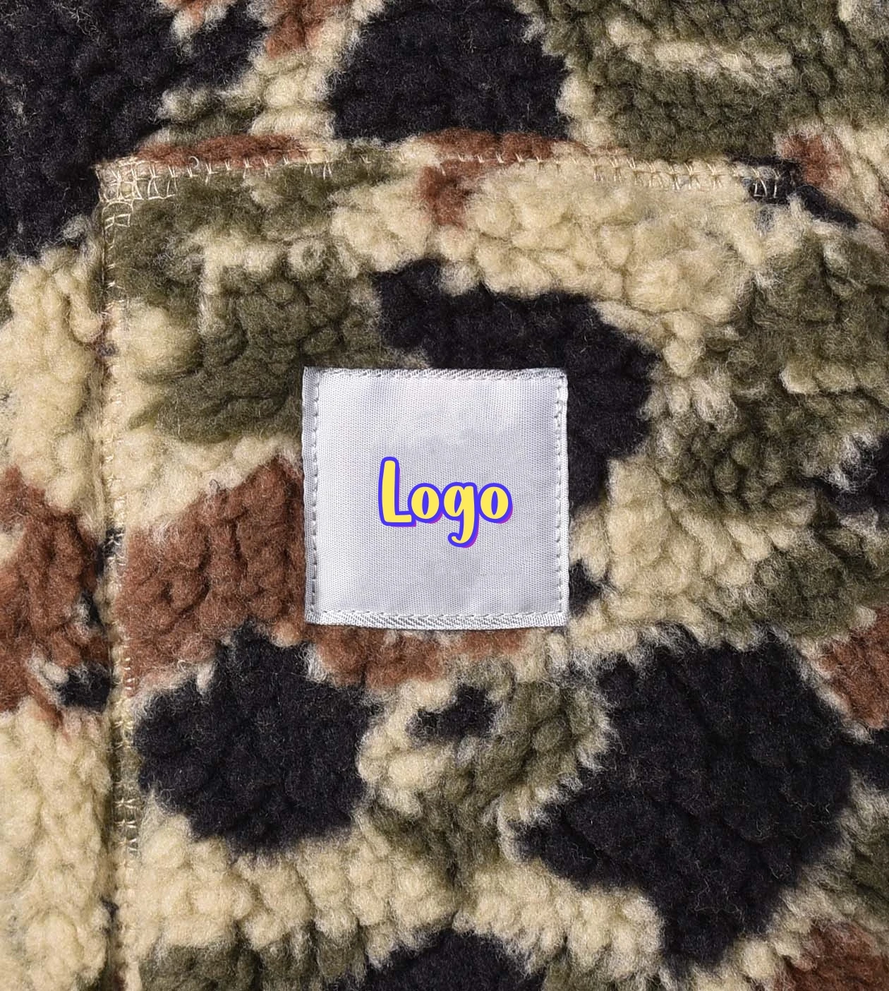 На заказ унисекс CARHART WIP OG Active Liner Sherpa куртка OEM жаккардовая 100% флисовая из полиэстера для улицы