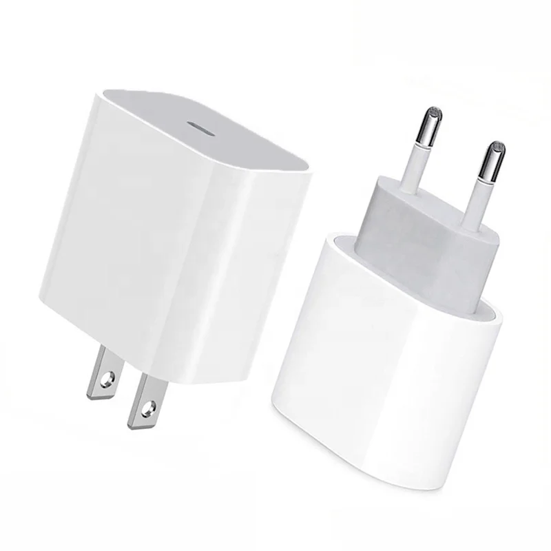 US EU 20w Fast Charging Power adapter Supplier Wall Charger Usb C 20w Power Adapter For Iphone Charger