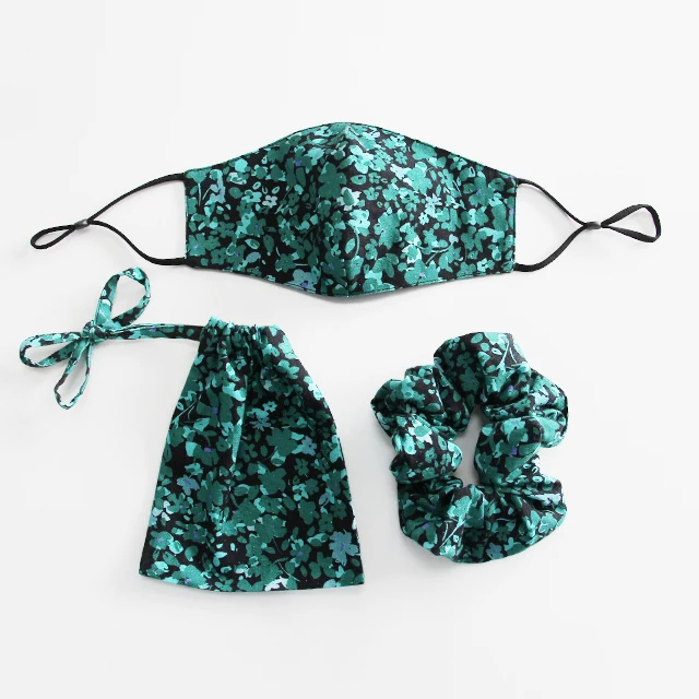 BOOOGE 2021 новый дизайн пользовательский принт многоразовые три штуки 100% хлопок Facemask наборы