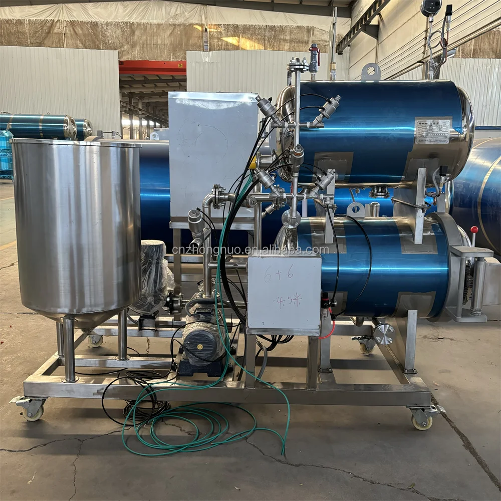 ZHONGNUO Small food test processing retort /Laboratory retort/pilot plant retort autoclave