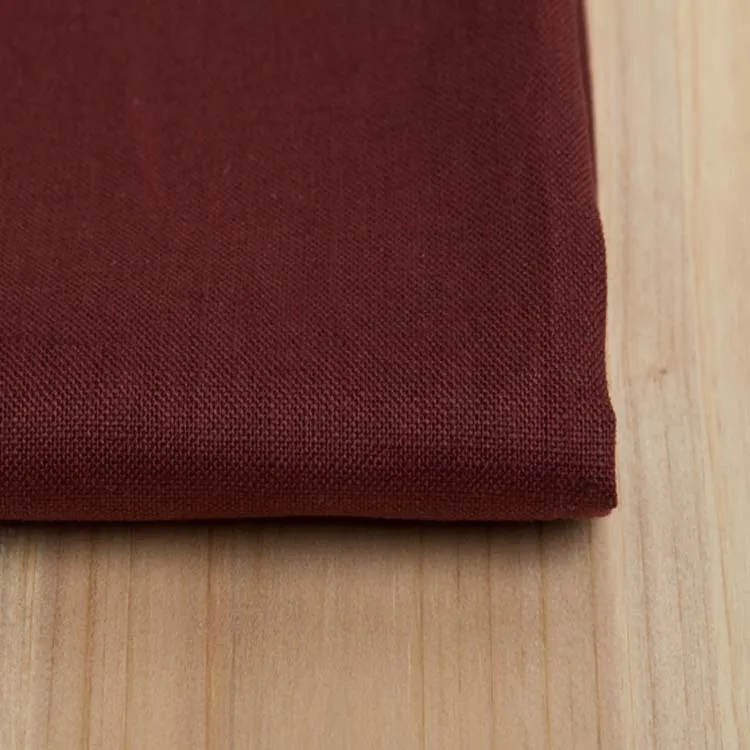 Оптовая Продажа с фабрики, натуральная дышащая удобная льняная ткань на заказ, пальто из чистой 100% льняной ткани для одежды