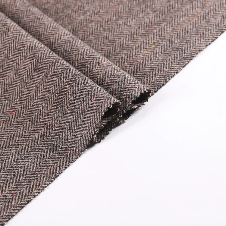 Customized Anti Pilling Knit Fabric Multicolored Woolen Fabric For Blouses