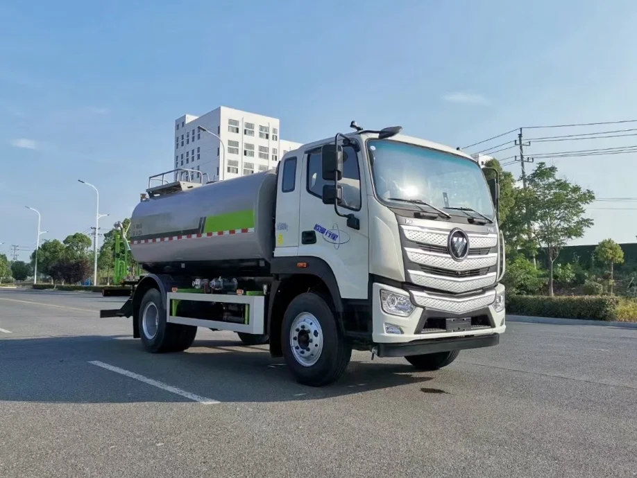 The Best-selling 10-cubic Foton 4*2 Single-bridge Sprinkler Truck in 2024
