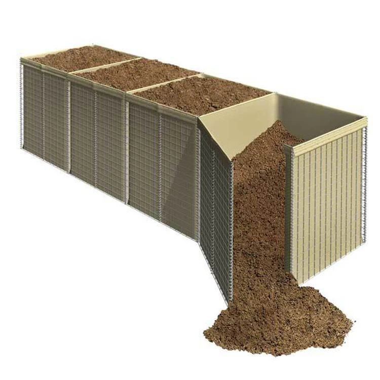 Дешевая сварная проволочная сетка Hesco Bastion Hesco барьер Mil 1mil Mil2 Mil 3 цена на продажу
