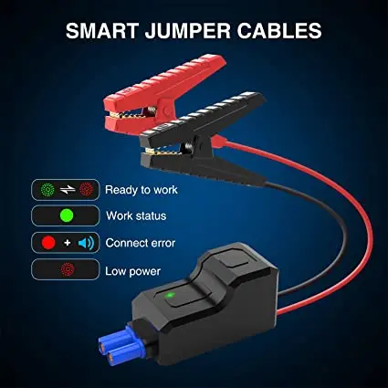 Utrai Jstar one 12V Car Jump Starter 2000 Peak Battery Booster Portable Emergency Tool Power Pack 8.0L Gas 60L Diesel Factory