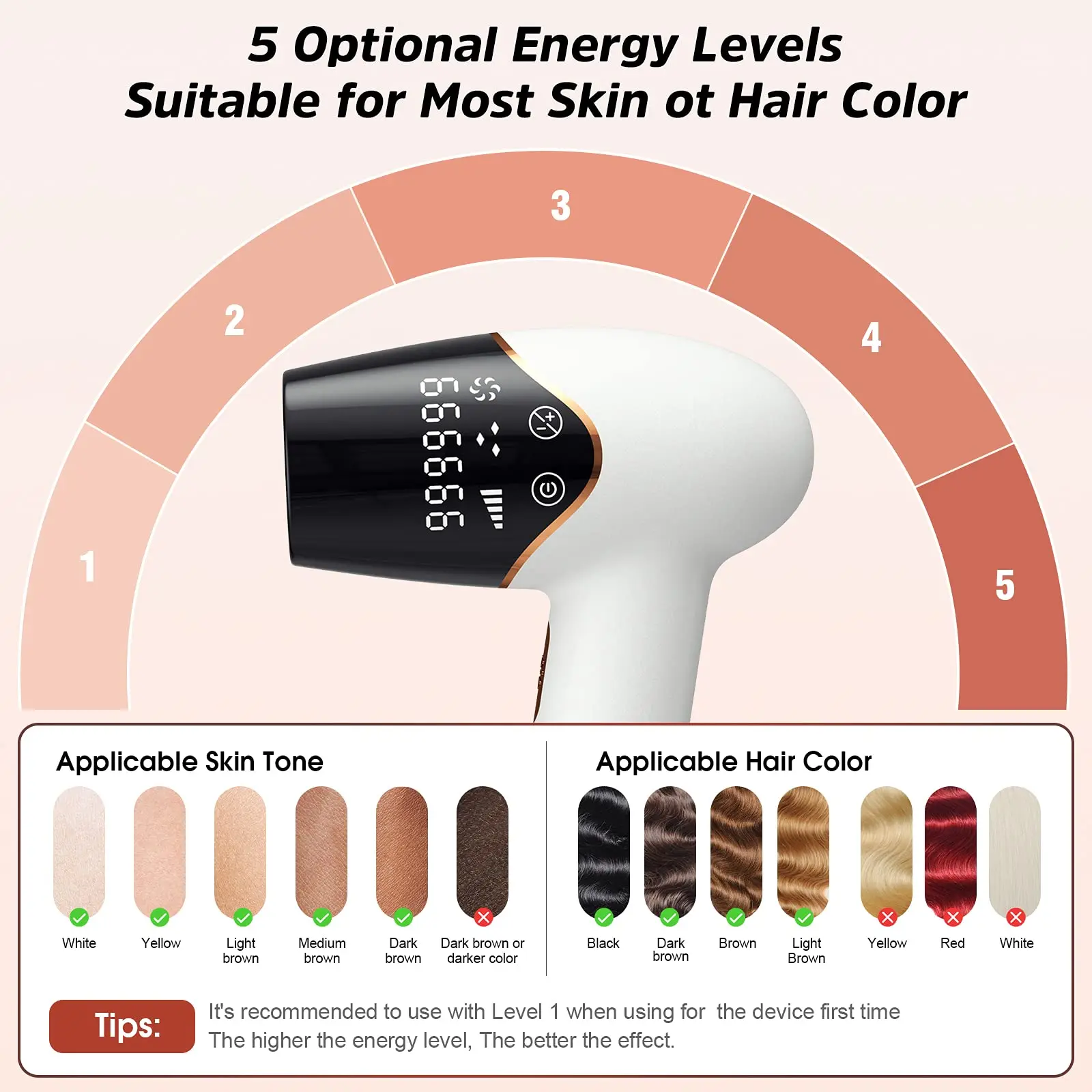 Handheld Permanent Women man diode painless Home Use Lazer ipl Device mini Laser Hair Removal