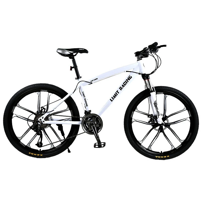 Wholesale 21/24/27-speed shock absorption racing bike carbon steel frame mountainbike 26 inch bicycle for adults
