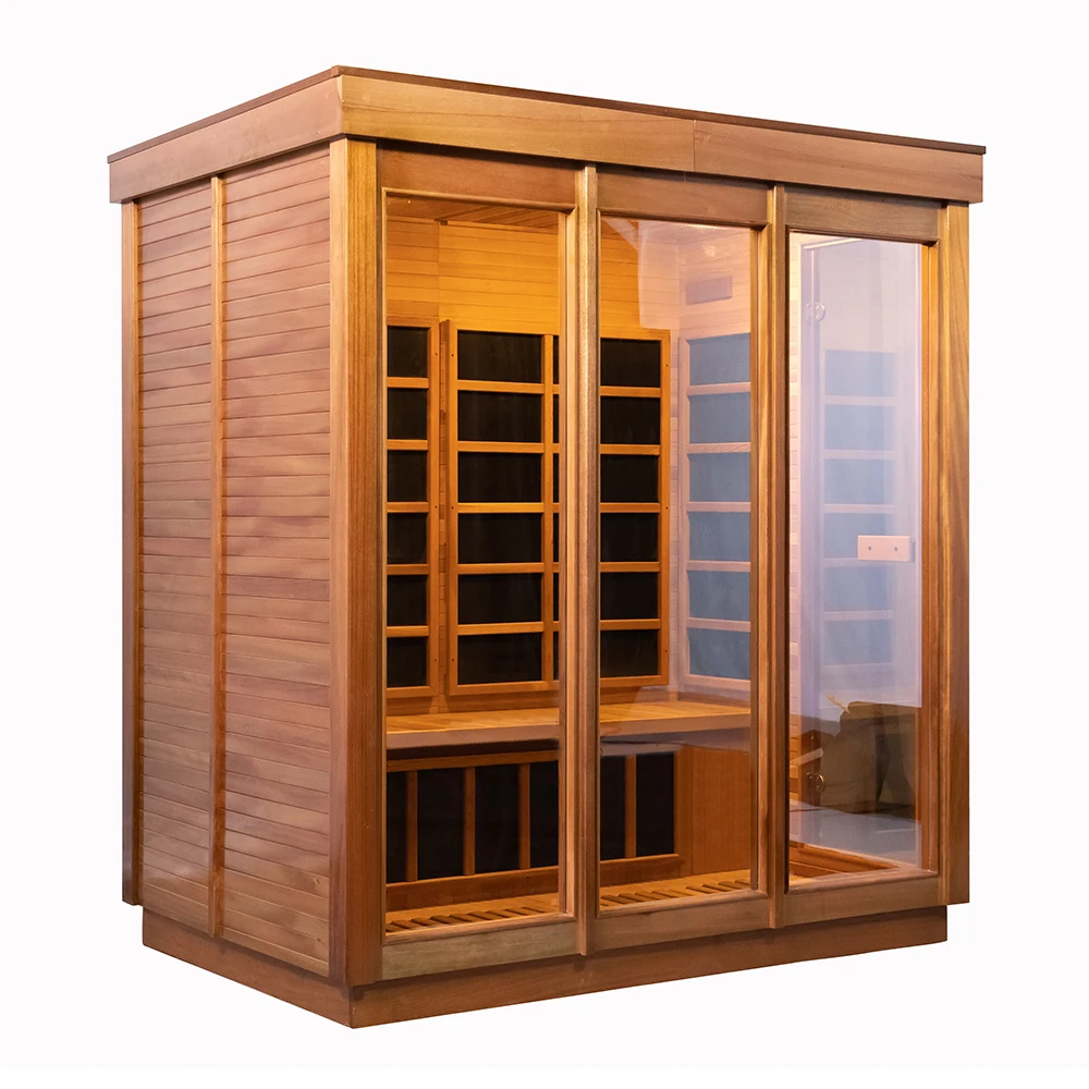 Home High-end Buy Far Infrared Outdoor Sauna 4 Person