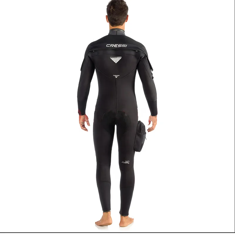 Customized 3/7mm Neoprene Diving Surfing Wetsuit Neoprene Spearfishing Suit For Men Sublimation Custom Silk OEM Adult Logo