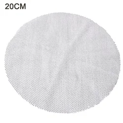 1 Pcs Bamboo Basket Steamer Round Non Stick Dim Sum Paper Restaurant Kitchen Under Steam Mat Kitchen Tools Cooking Accessories