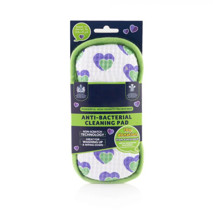 New Design Custom Waffle Microfiber Dish Sponge Cleaning for Home