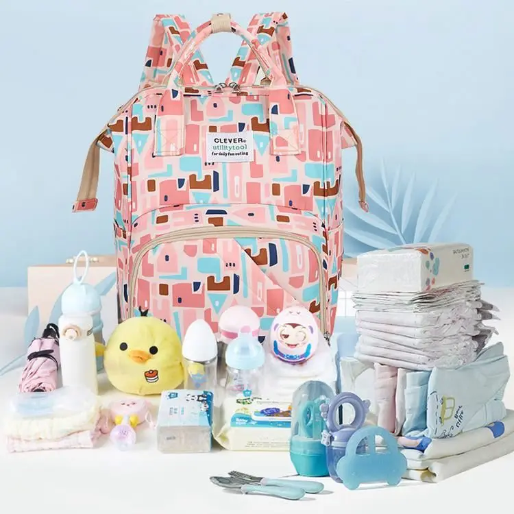 5-In-1 Maternity Bag Diaper Hospital Mochilas Maternal Two Pieces Bags Wholesale Baby Mommy Customized Pre Packed