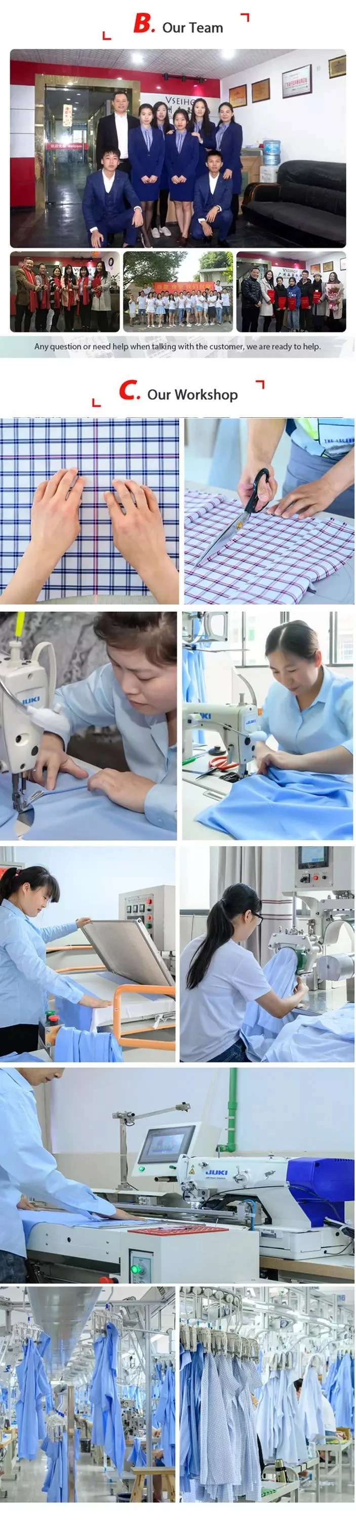 Business slim fit striped dress shirt 100 nylon long sleeve mens shirt