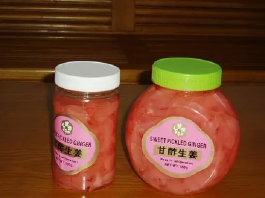  2lbs * 10 мешков/баррель сладкий и кислый вкус маринованные суши имбирь оптом натуральный маринованный