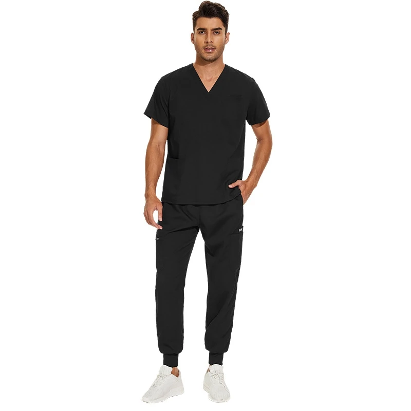 Operating room short-sleeved hand-washing clothing for male and female nurses Surgeon isolation gown, overalls, care uniform
