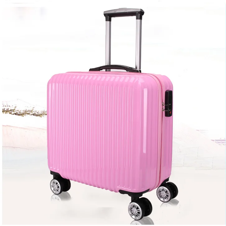Оптовая продажа, миниатюрный чемодан для легкой поездки, чемодан на колесиках, сумка для багажа