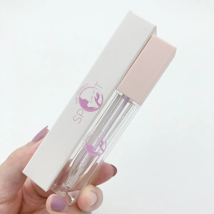 High-grade unique design container tube transparent 7 ml lip