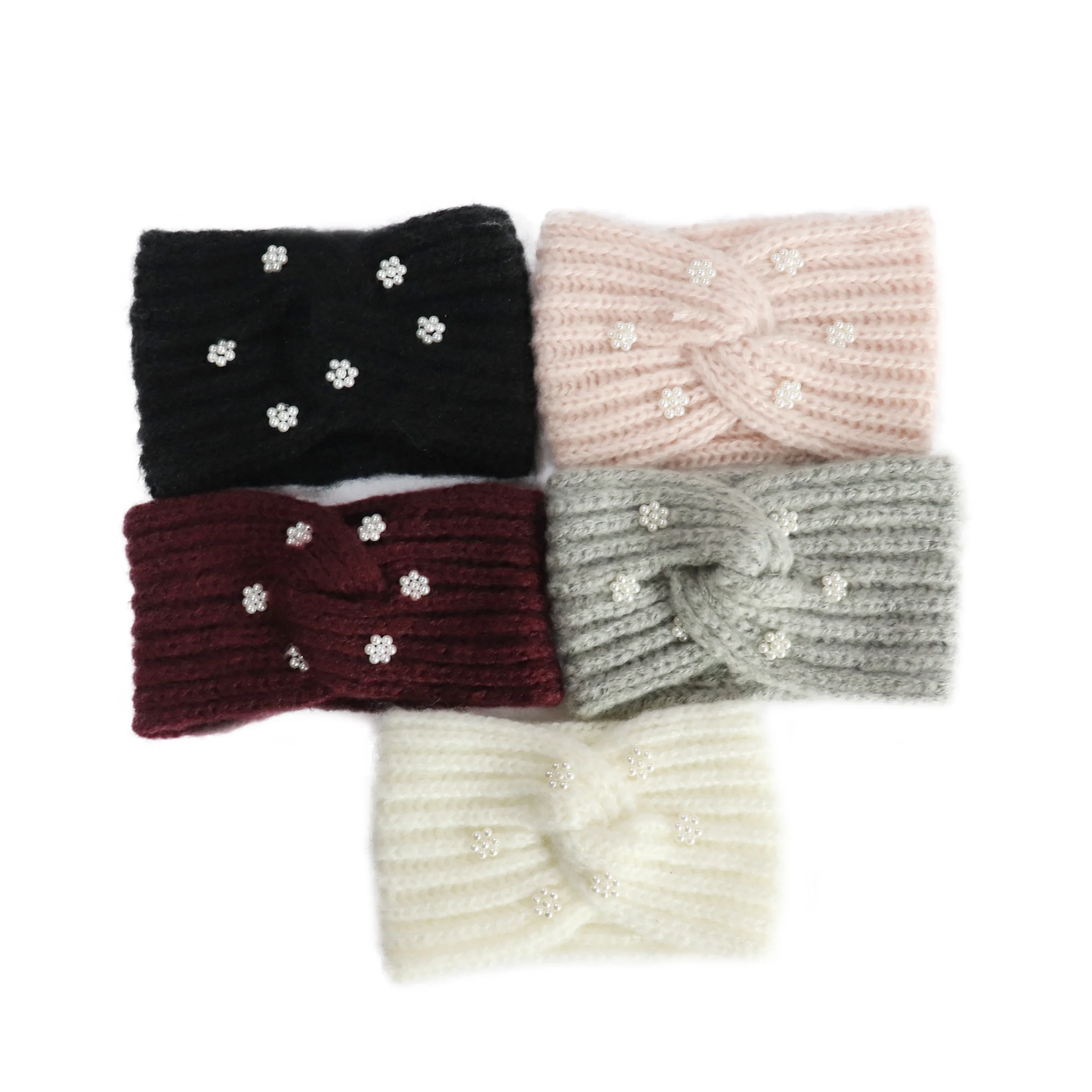 2022 Winter customized  new style fashion warm women knitted headband