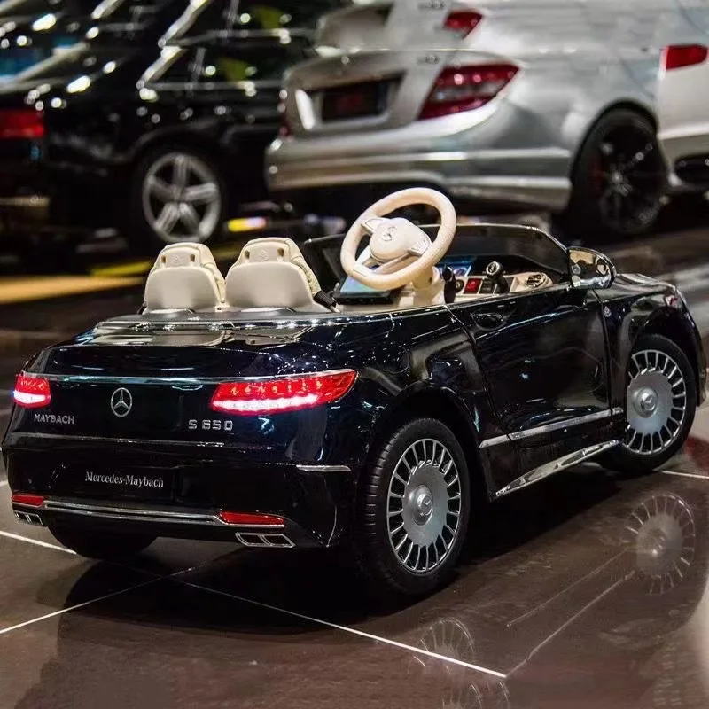 Factory price Licensed Maybach S650 Cabriolet Toy Kids Electric Benz Cars Remote Control Battery Opetated Ride On Cars