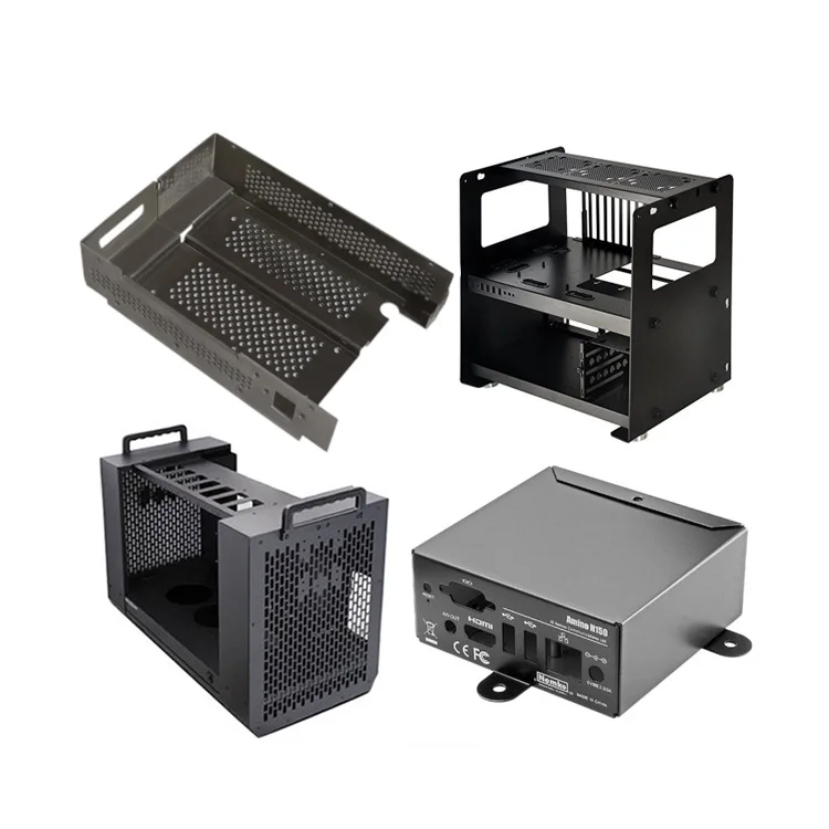 OEM custom sheet metal stamping laser cutting computer case aluminum enclosure electronic instrument enclosures