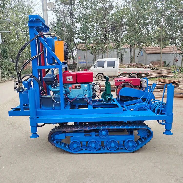 Shallow Water Well Drilling Rig 50M Electric Water Well Drilling Rig Drilling Rig For Water Well