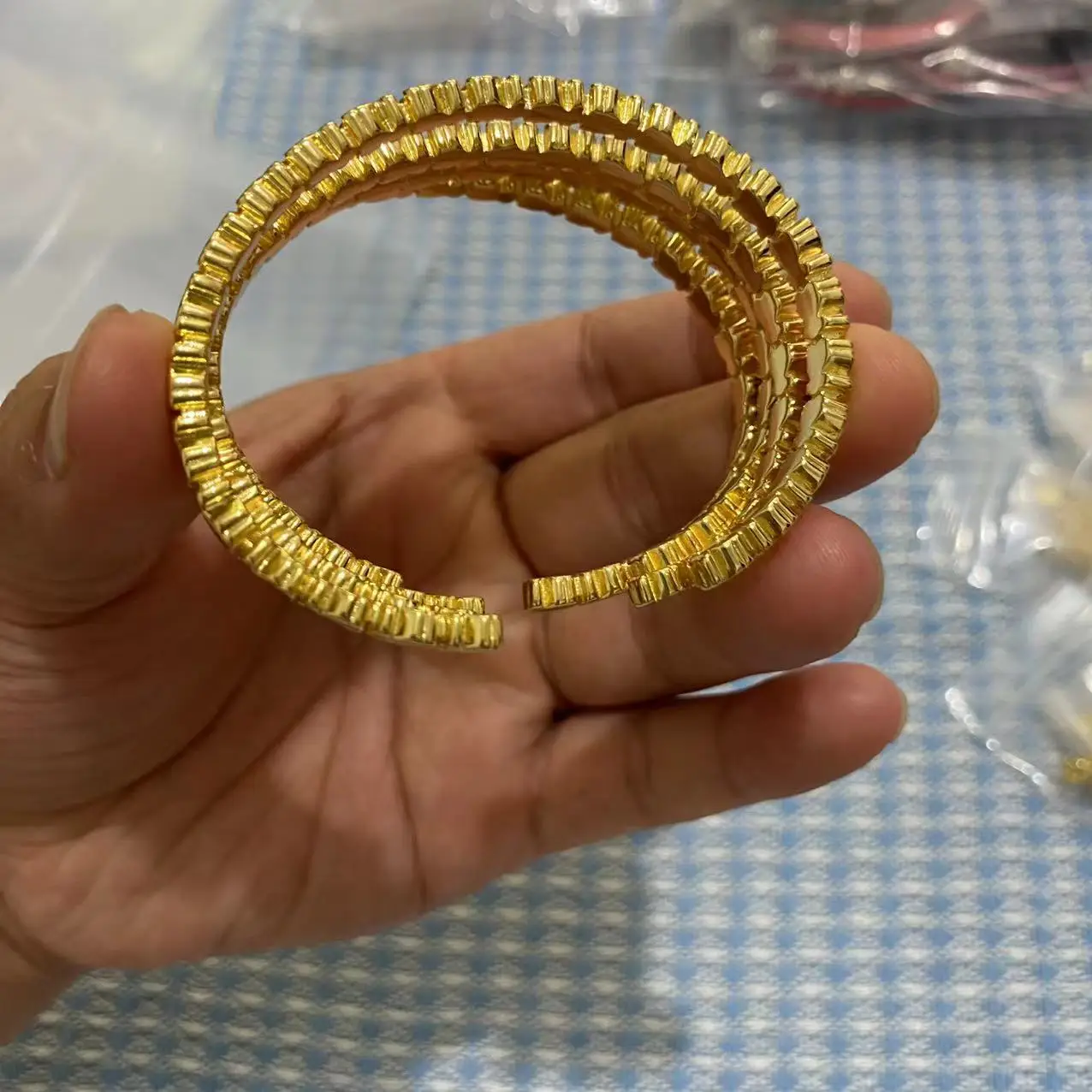 High quality hotsell 925 sterling silver spain bear touses bracelets 18k gold plated touses jewelry 925