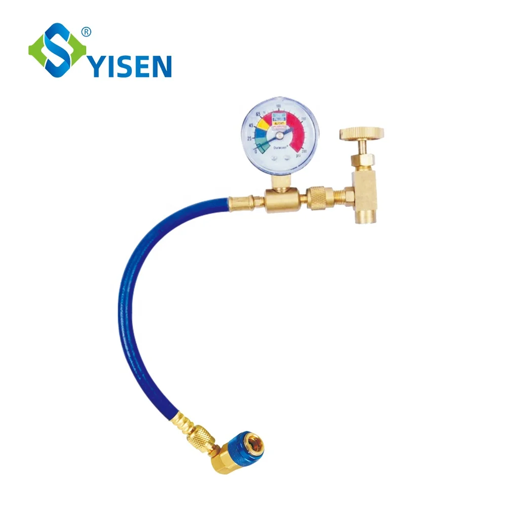High quality 63mm stainless steel glycerine high low refrigerant pressure gauge