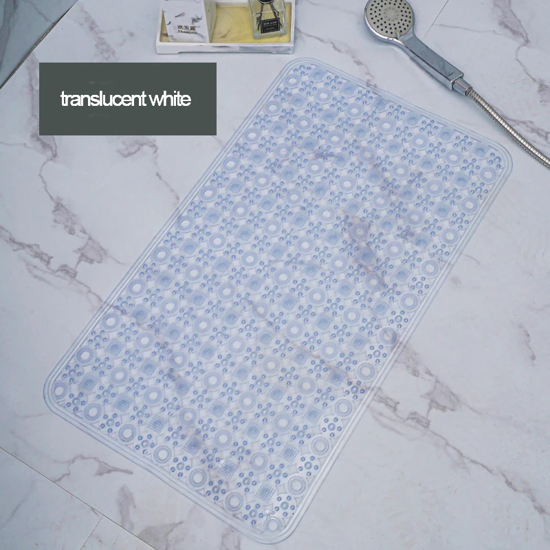 Pvc Round Hole Clean Brush Mat Floor Mat Hotel Bathroom Foot Massage Anti-Slip Spa Shower Mat