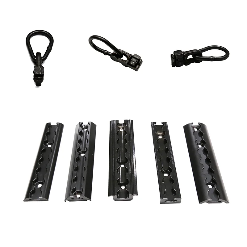Оптовая продажа китайский производитель грузовик логистическая система стяжки Черный алюминиевый сплав l-образный