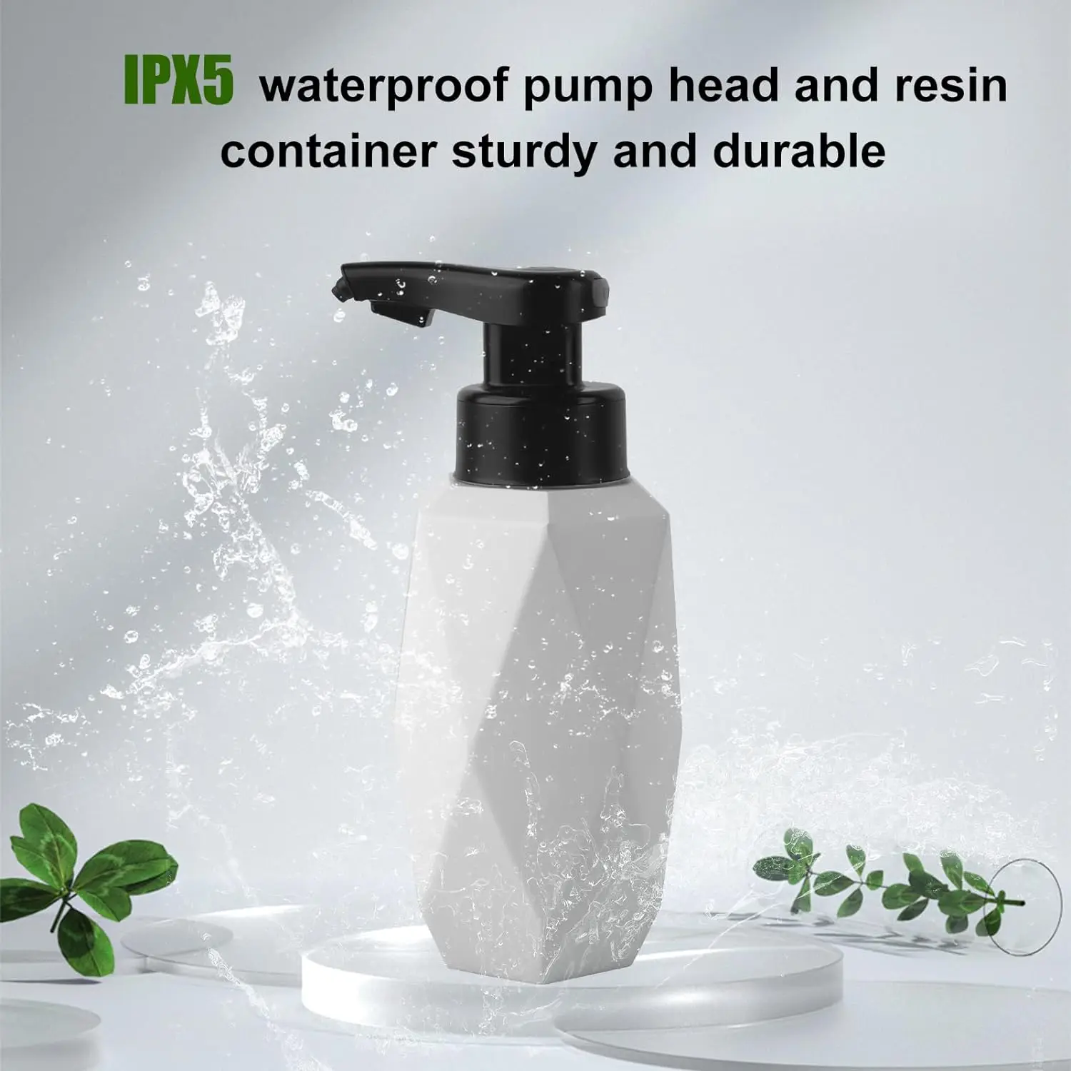 Nice design beautiful elegant Automatic soap dispenser TYPE-C charging Touch + infrared sensor 250ml Automatic soap dispenser