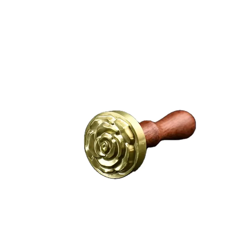 Good quality Custom Copper Brass Without Lead Plumbum Seal Monogram Logo Engraved Business Ice Cube Branding Stamp